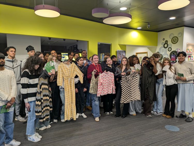 Watford Clothes Swap event Attendees Group Photograph